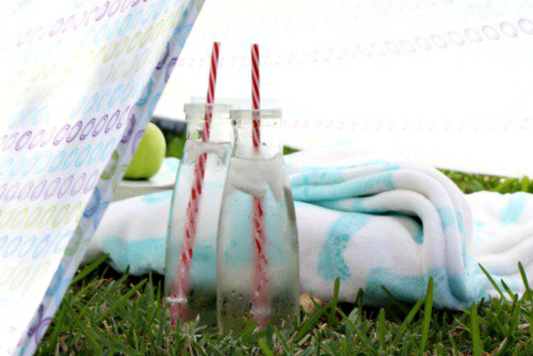 DIY sheet tent for kids