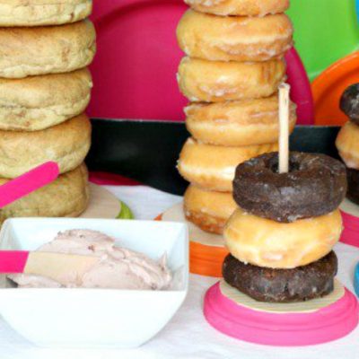 DIY Donut and Bagel Stands
