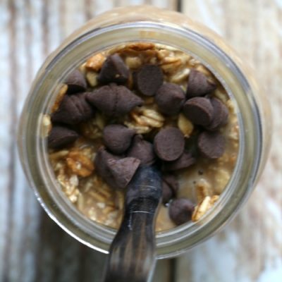 Coffee Hazelnut Overnight Oats