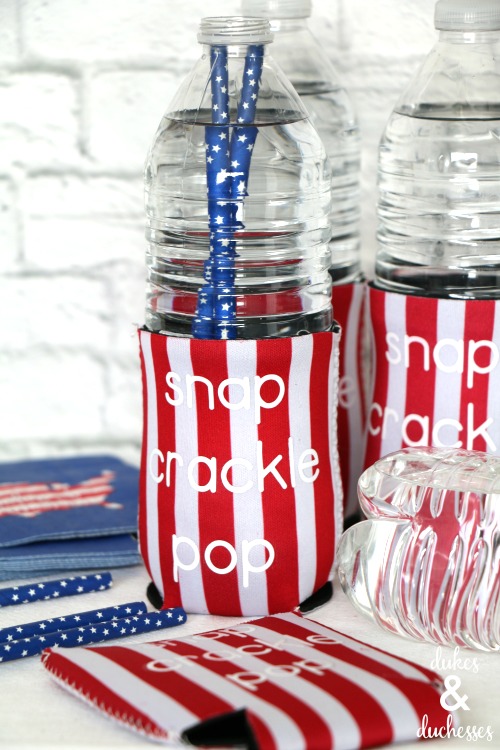 4th of july drink holders