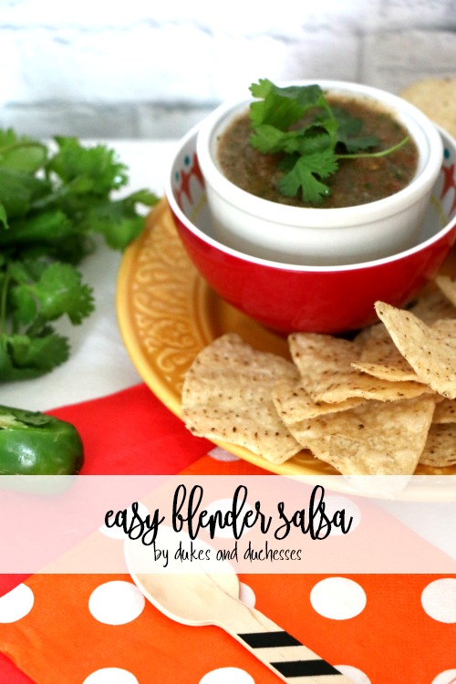 easy blender salsa