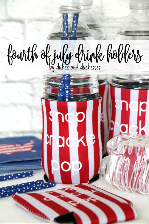 fourth of july drink holders