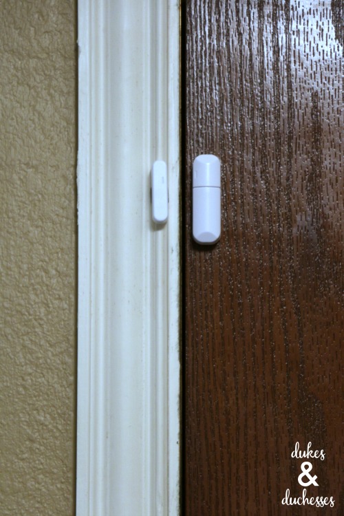 sensors on front door