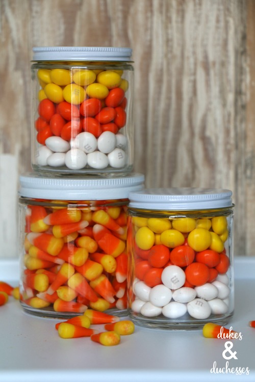 halloween candy jars