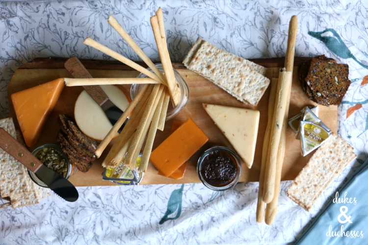 quick and easy cheese board