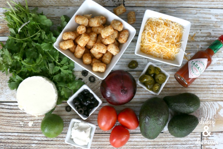 tex mex totchos ingredients