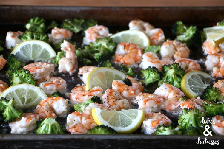 oven baked shrimp scampi