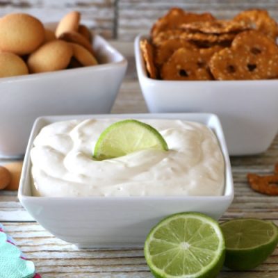 Easy Lime Cheesecake Dip
