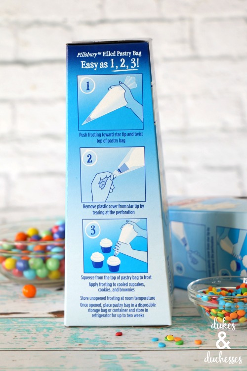 how to use pillsbury filled pastry bag