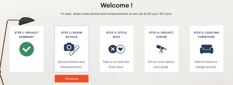 how to use modsy to design a room