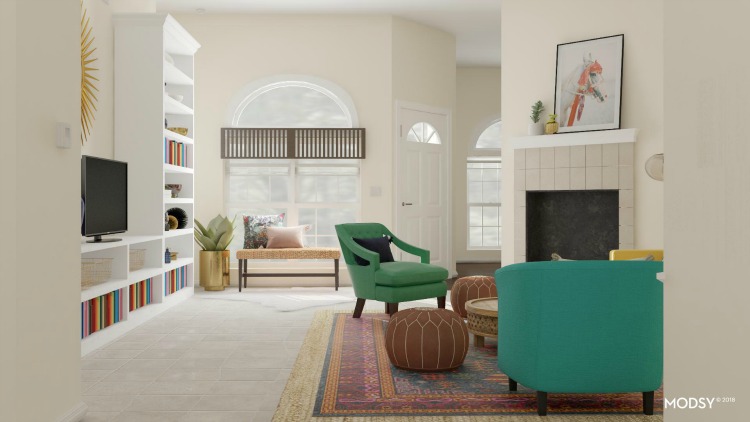modsy 3d visual room design