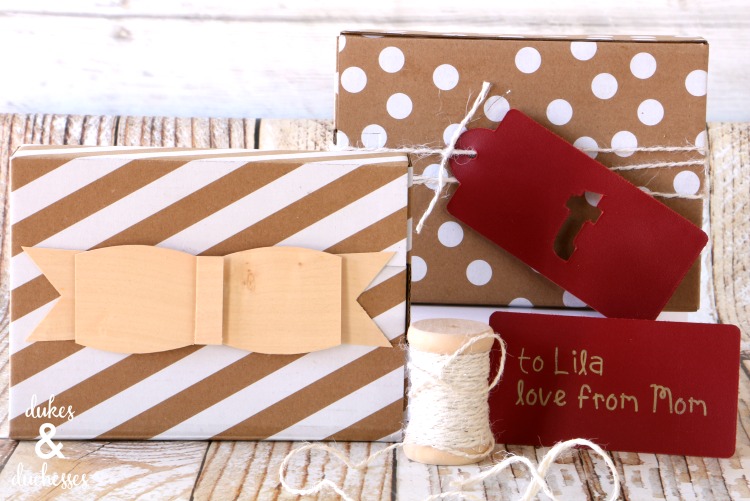 how to update gifts with wood and leather