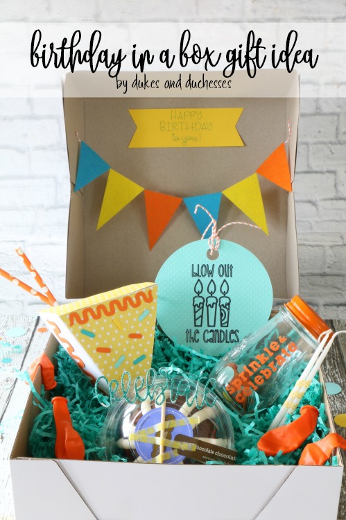 DIY birthday presents: How to make a birthday box - Cushelle