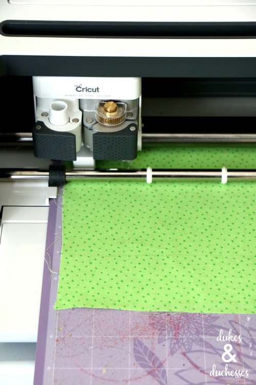how to cut fabric with cricut