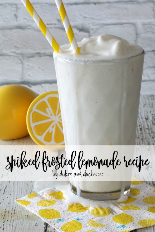 spiked frosted lemonade recipe