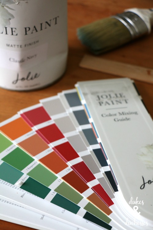 jolie paint color mixing guide