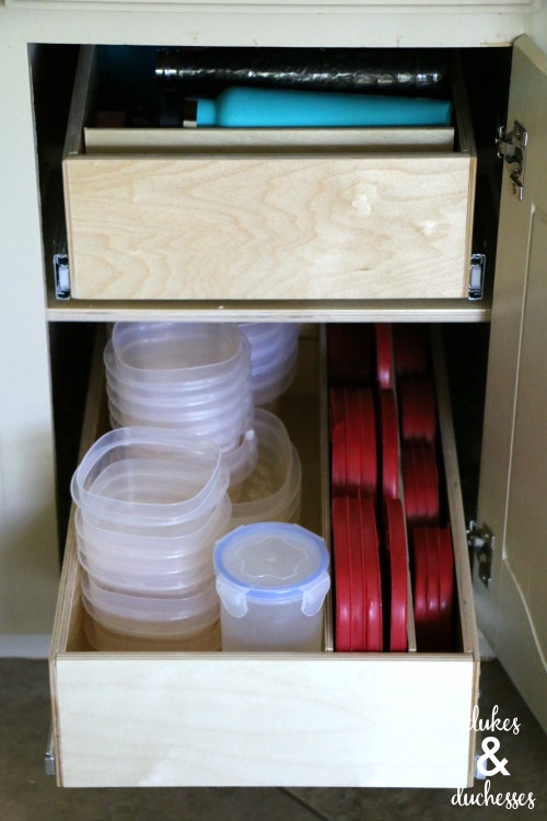 kitchen cabinet organization layout