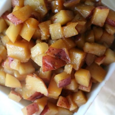Microwave Teriyaki Potato Recipe