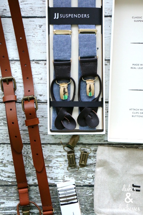 jj suspenders gift guide for men