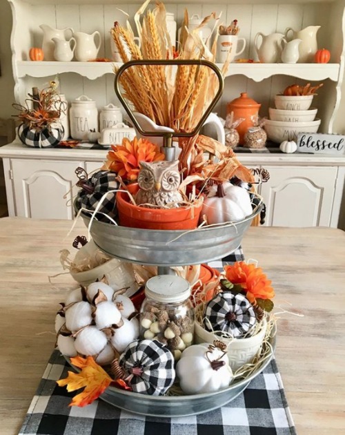 Fake candy apple for decor rae dunn tiered stand decor for fall candy Apple  tiered stand decor