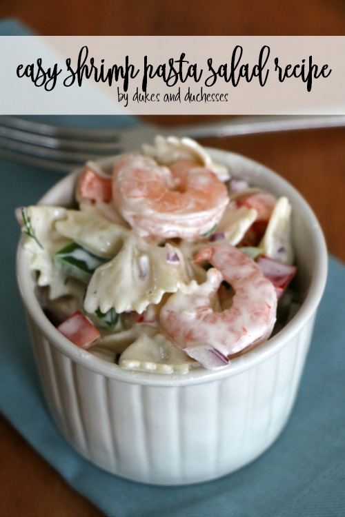easy shrimp pasta salad recipe